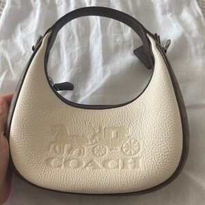 Coach Ivory Leather Crossbody Bag